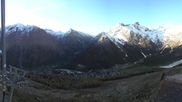 Archiviertes Webcam Bild: Blick vom Hannig auf Saas-Fee am 21.05.2026 um 07:32 Uhr
