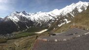 Archiviertes Webcam Bild: Blick vom Hannig auf Saas-Fee am 21.05.2026 um 10:32 Uhr