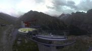 Archived webcam image showing Saas-Allmagell: Top Station Heidbodme on 26 Aug 2026 at 20:05