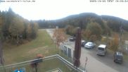 Archived webcam image showing Cross Country Skiing Center Notschrei on 9 Oct 2026 at 12:01