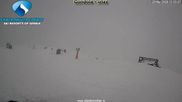 Archived webcam image showing Top station Jabučko ravnište on 28 Mar 2026 at 12:45