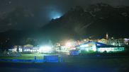 Archiviertes Webcam Bild: Ramsau am Dachstein: Blick ins WM Stadion am 17.04.2026 um 00:47 Uhr