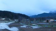 Archiviertes Webcam Bild: Ramsau am Dachstein: Blick ins WM Stadion am 12.04.2026 um 06:55 Uhr