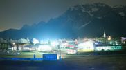 Archiviertes Webcam Bild: Ramsau am Dachstein: Blick ins WM Stadion am 13.04.2026 um 00:04 Uhr
