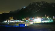 Archived webcam image showing World Cup ski stadium Ramsau on 13 Apr 2026 at 02:41