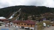 Archived webcam image showing World Cup ski stadium Ramsau on 13 Apr 2026 at 12:32
