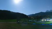 Archived webcam image showing World Cup ski stadium Ramsau on 24 Apr 2026 at 00:57
