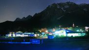 Archived webcam image showing World Cup ski stadium Ramsau on 25 Apr 2026 at 04:52