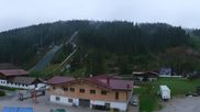 Archived webcam image showing World Cup ski stadium Ramsau on 14 May 2026 at 06:21
