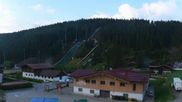Archiviertes Webcam Bild: Ramsau am Dachstein: Blick ins WM Stadion am 17.05.2026 um 06:44 Uhr