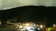 Archiviertes Webcam Bild: Ramsau am Dachstein: Blick ins WM Stadion am 17.05.2026 um 00:44 Uhr