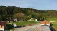 Archiviertes Webcam Bild: Ramsau am Dachstein: Blick ins WM Stadion am 25.05.2026 um 07:13 Uhr