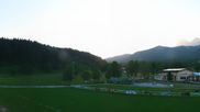 Archiviertes Webcam Bild: Ramsau am Dachstein: Blick ins WM Stadion am 25.05.2026 um 20:13 Uhr