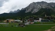 Archived webcam image showing World Cup ski stadium Ramsau on 6 Jun 2026 at 16:10