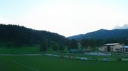 Archived webcam image showing World Cup ski stadium Ramsau on 12 Jul 2026 at 20:00