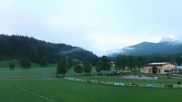 Archived webcam image showing World Cup ski stadium Ramsau on 8 Aug 2026 at 06:37