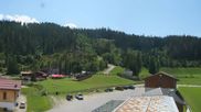 Archived webcam image showing World Cup ski stadium Ramsau on 8 Aug 2026 at 14:37