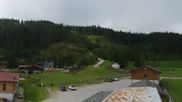 Archived webcam image showing World Cup ski stadium Ramsau on 8 Aug 2026 at 10:37