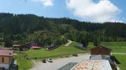 Archived webcam image showing World Cup ski stadium Ramsau on 8 Aug 2026 at 12:37