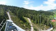 Archiviertes Webcam Bild: Ramsau am Dachstein: Blick ins WM Stadion am 26.08.2026 um 12:59 Uhr