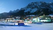 Archiviertes Webcam Bild: Ramsau am Dachstein: Blick ins WM Stadion am 26 Feb 2026 um 02:43 Uhr