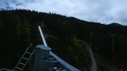 Archiviertes Webcam Bild: Ramsau am Dachstein: Blick ins WM Stadion am 29.10.2026 um 04:34 Uhr