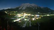 Archiviertes Webcam Bild: Ramsau am Dachstein: Blick ins WM Stadion am 20.10.2026 um 20:38 Uhr