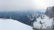 Archiviertes Webcam Bild: Panoramablick Dachstein Gletscher am 12.04.2026 um 18:46 Uhr