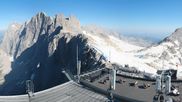 Archived webcam image showing Panoramic view over the Dachstein Glacier on 26 Jun 2026 at 08:14