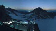 Archived webcam image showing Panoramic view over the Dachstein Glacier on 26 Jun 2026 at 02:14