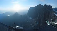 Archived webcam image showing Panoramic view over the Dachstein Glacier on 22 Jun 2026 at 00:22