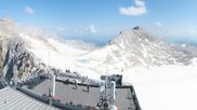 Archived webcam image showing Panoramic view over the Dachstein Glacier on 22 Jun 2026 at 10:22