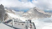 Archiviertes Webcam Bild: Panoramablick Dachstein Gletscher am 12.07.2026 um 12:53 Uhr