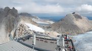 Archiviertes Webcam Bild: Panoramablick Dachstein Gletscher am 26.08.2026 um 10:15 Uhr