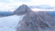 Archived webcam image showing Panoramic view over the Dachstein Glacier on 24 Sep 2026 at 06:40