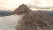 Archived webcam image showing Panoramic view over the Dachstein Glacier on 24 Sep 2026 at 07:40