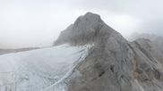 Archived webcam image showing Panoramic view over the Dachstein Glacier on 24 Sep 2026 at 10:40