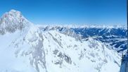 Archiviertes Webcam Bild: Panoramablick Dachstein Gletscher am 26 Feb 2026 um 00:07 Uhr