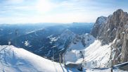 Archiviertes Webcam Bild: Panoramablick Dachstein Gletscher am 26 Feb 2026 um 16:07 Uhr