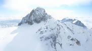 Archived webcam image showing Panoramic view over the Dachstein Glacier on 28 Mar 2026 at 08:42
