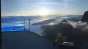 Archived webcam image showing Panoramic view over the Dachstein Glacier on 20 Oct 2026 at 00:48