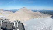Archived webcam image showing Panoramic view over the Dachstein Glacier on 20 Oct 2026 at 12:48