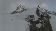 Archived webcam image showing Jungfraujoch: Panoramic View on 20 Apr 2026 at 18:41