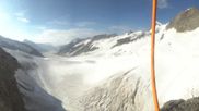 Archived webcam image showing Jungfraujoch: Panoramic View on 3 Aug 2026 at 08:40