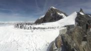 Archived webcam image showing Jungfraujoch: Panoramic View on 17 Sep 2026 at 12:53