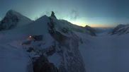 Archived webcam image showing Jungfraujoch: Panoramic View on 18 Mar 2026 at 06:51