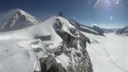 Archived webcam image showing Jungfraujoch: Panoramic View on 18 Mar 2026 at 10:51