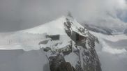 Archived webcam image showing Jungfraujoch: Panoramic View on 18 Mar 2026 at 12:51