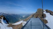 Archived webcam image showing Top Station Lauberhorn on 2 May 2026 at 00:19