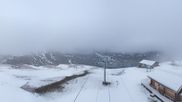 Archiviertes Webcam Bild: Wengen: Bergstation Lauberhorn am 11.05.2026 um 07:00 Uhr